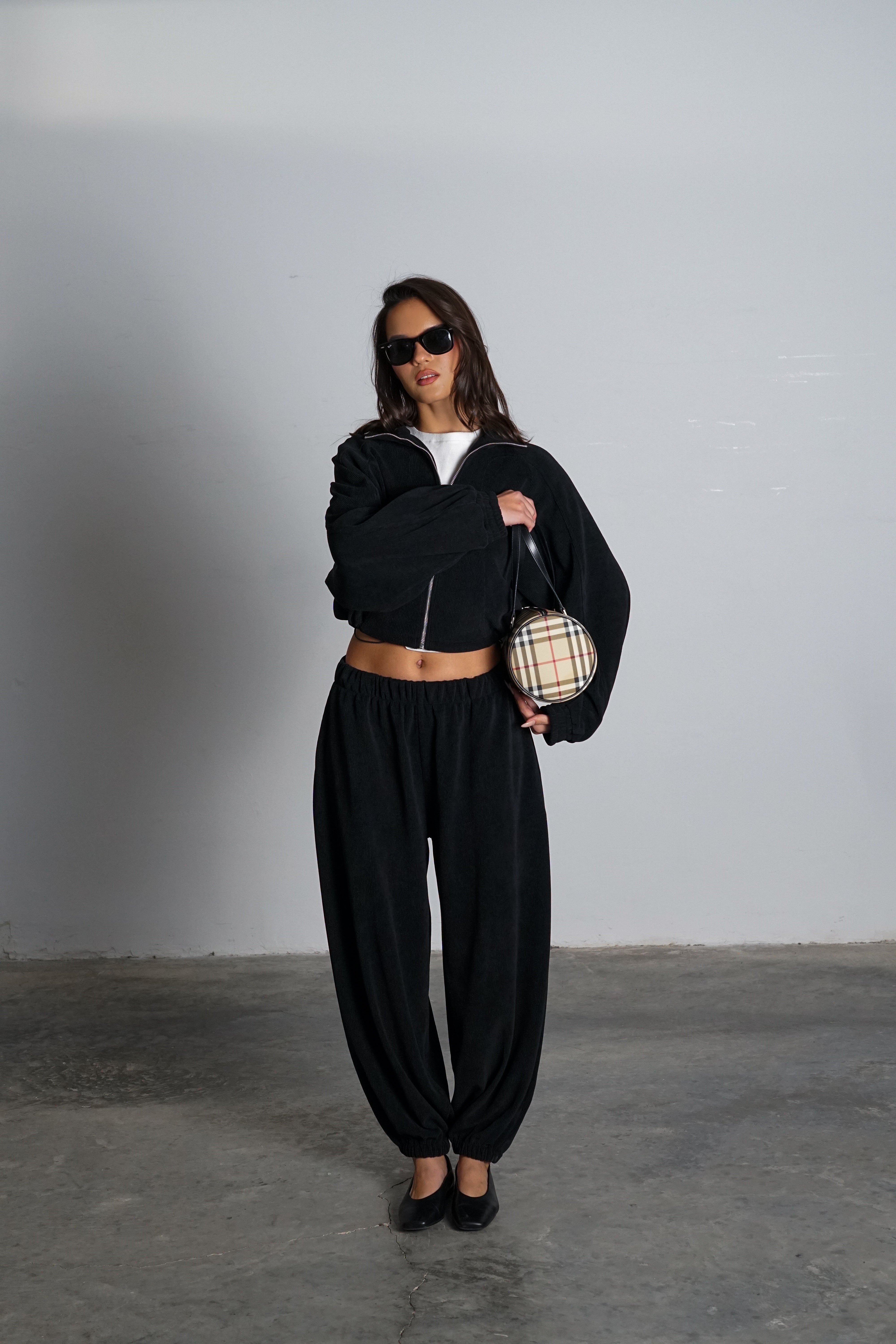 חליפת ריטרי קורדרוי-שחור