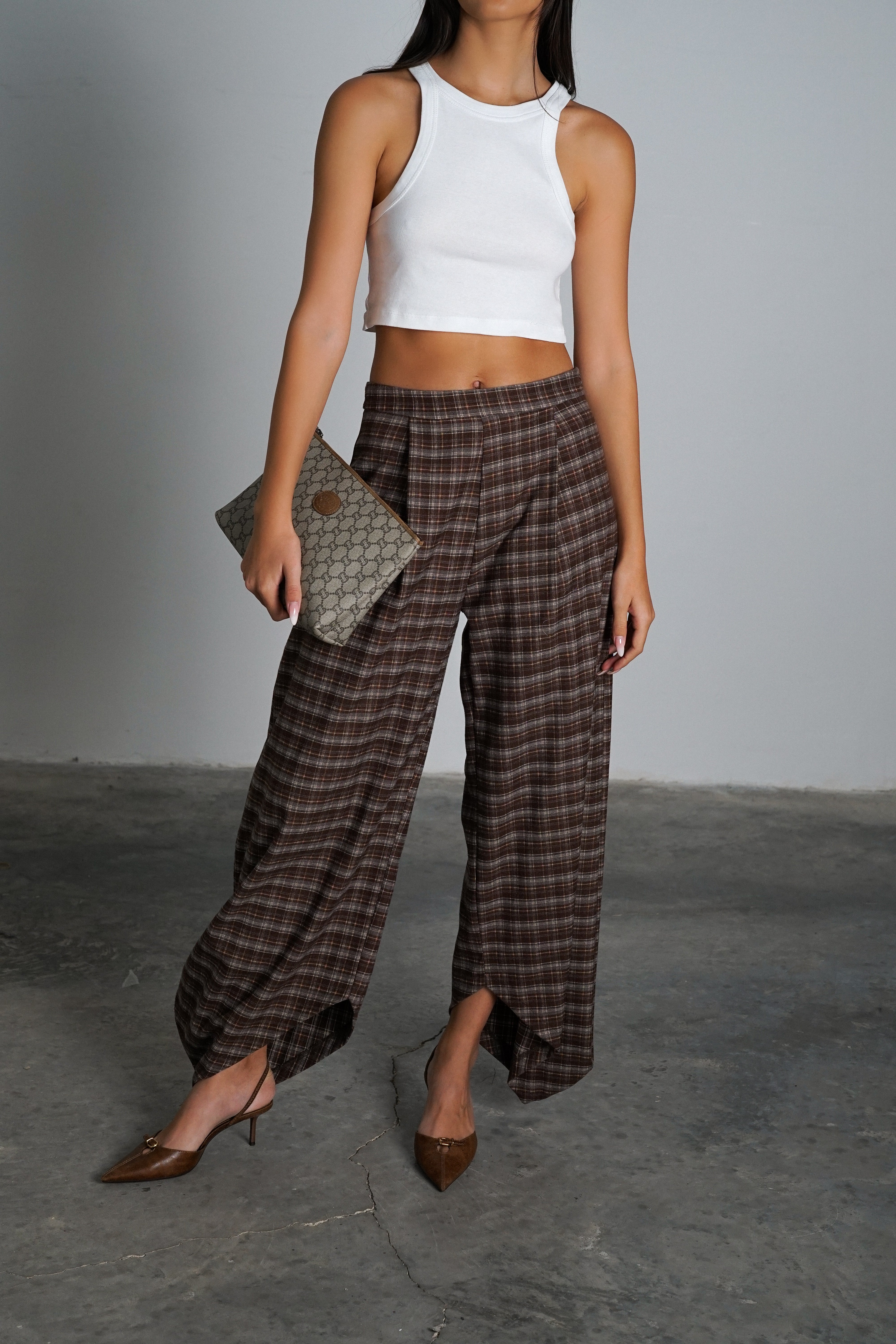 מכנסי אייזיק-חום