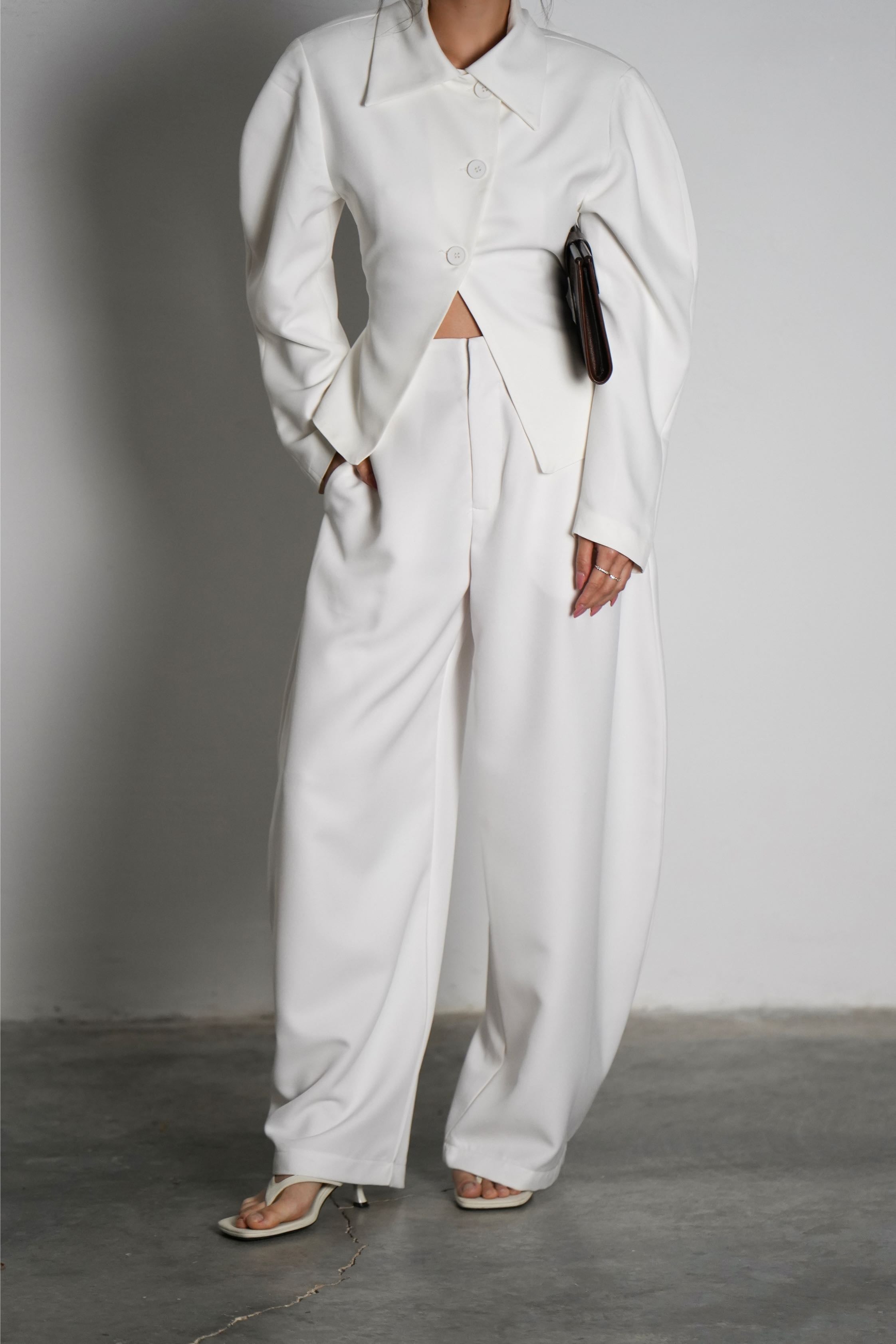 חליפת מידטאון-לבן