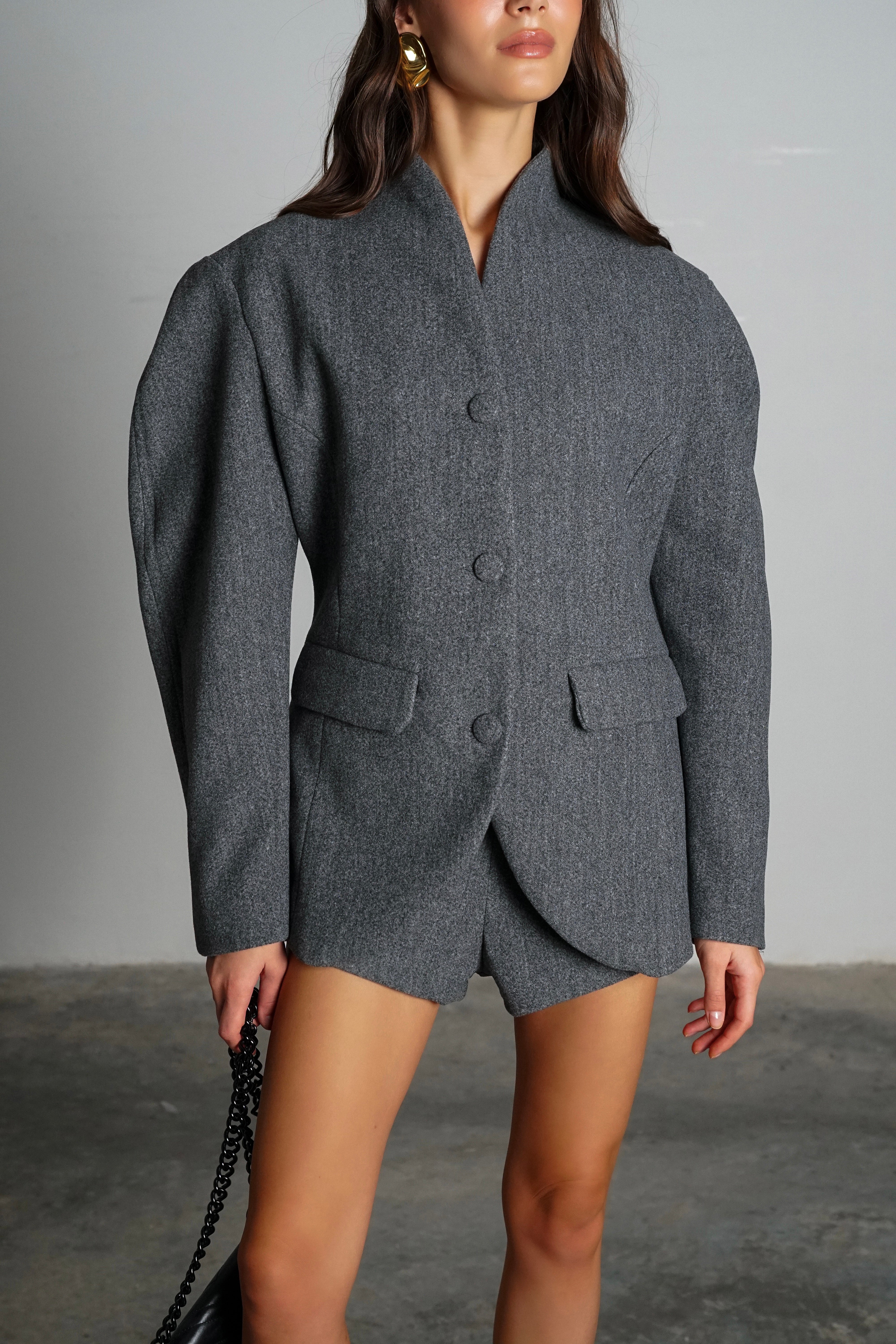 חליפת מאלטה-אפור