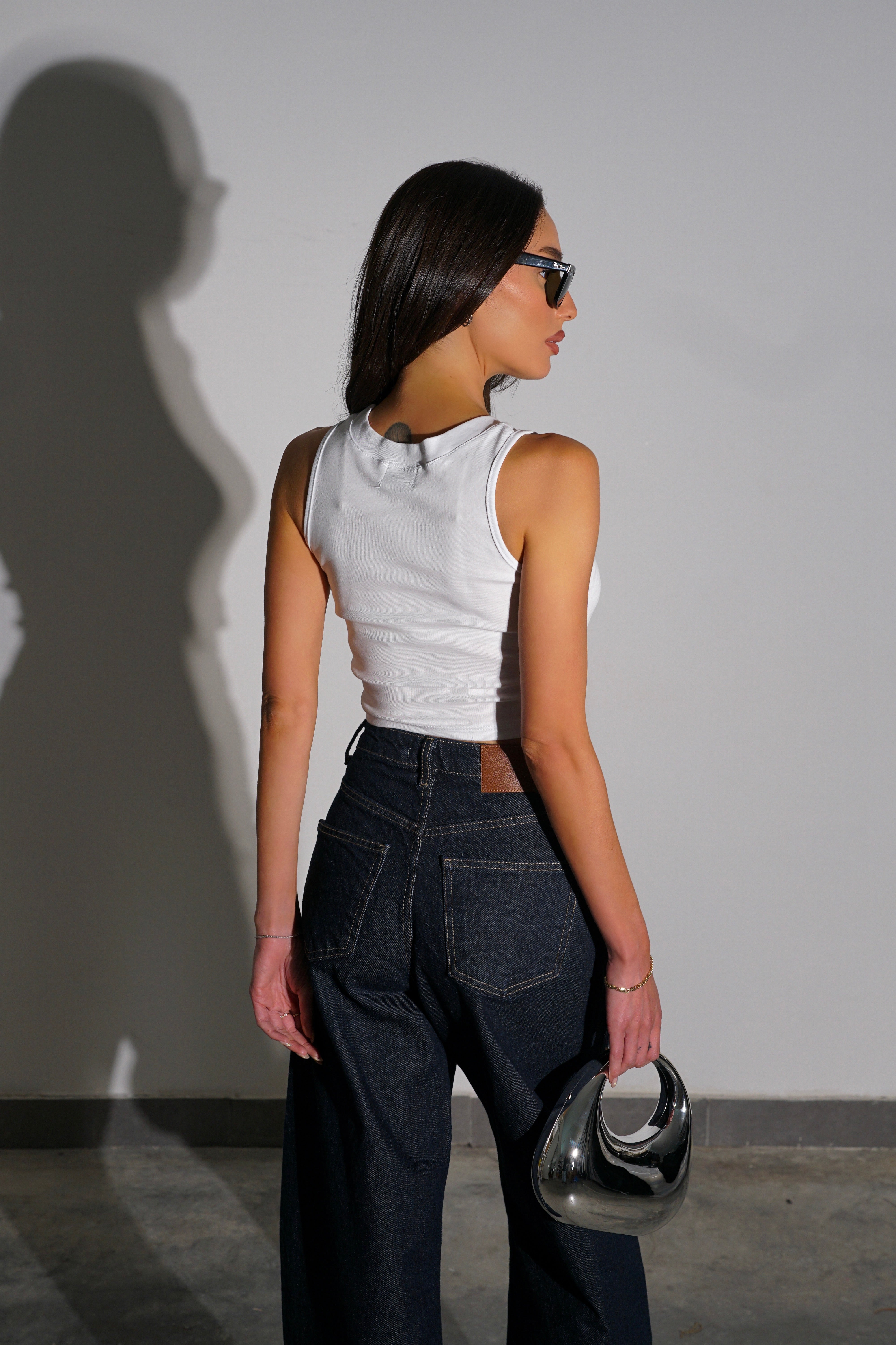 גופיית אינס-לבן