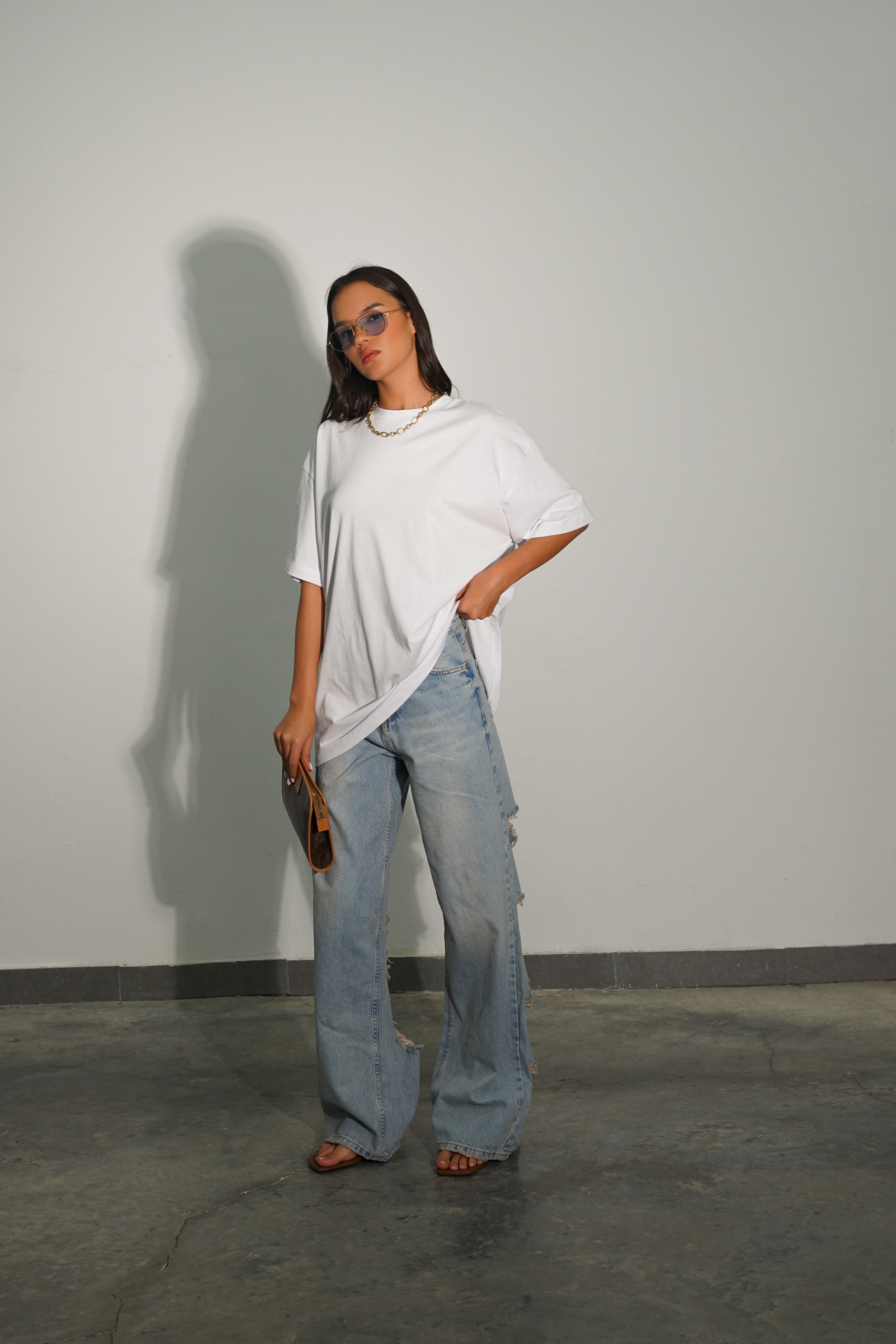 ג'ינס קאזי-כחול דירטי