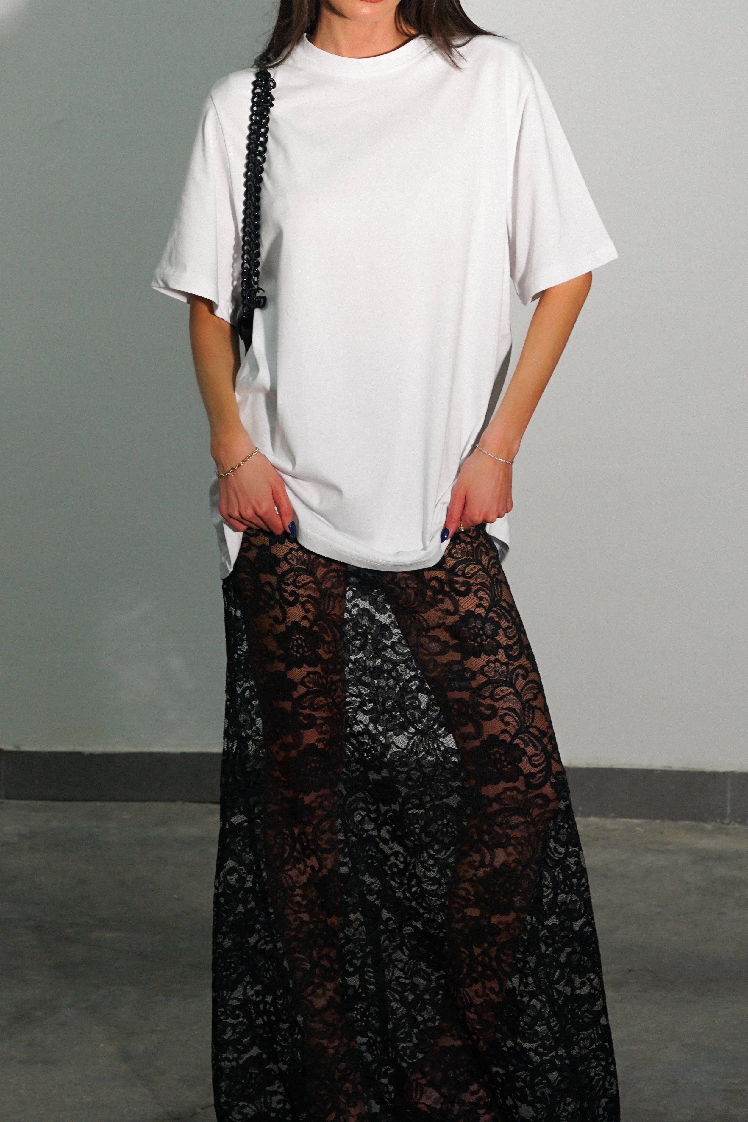 חולצת פרימה-לבן