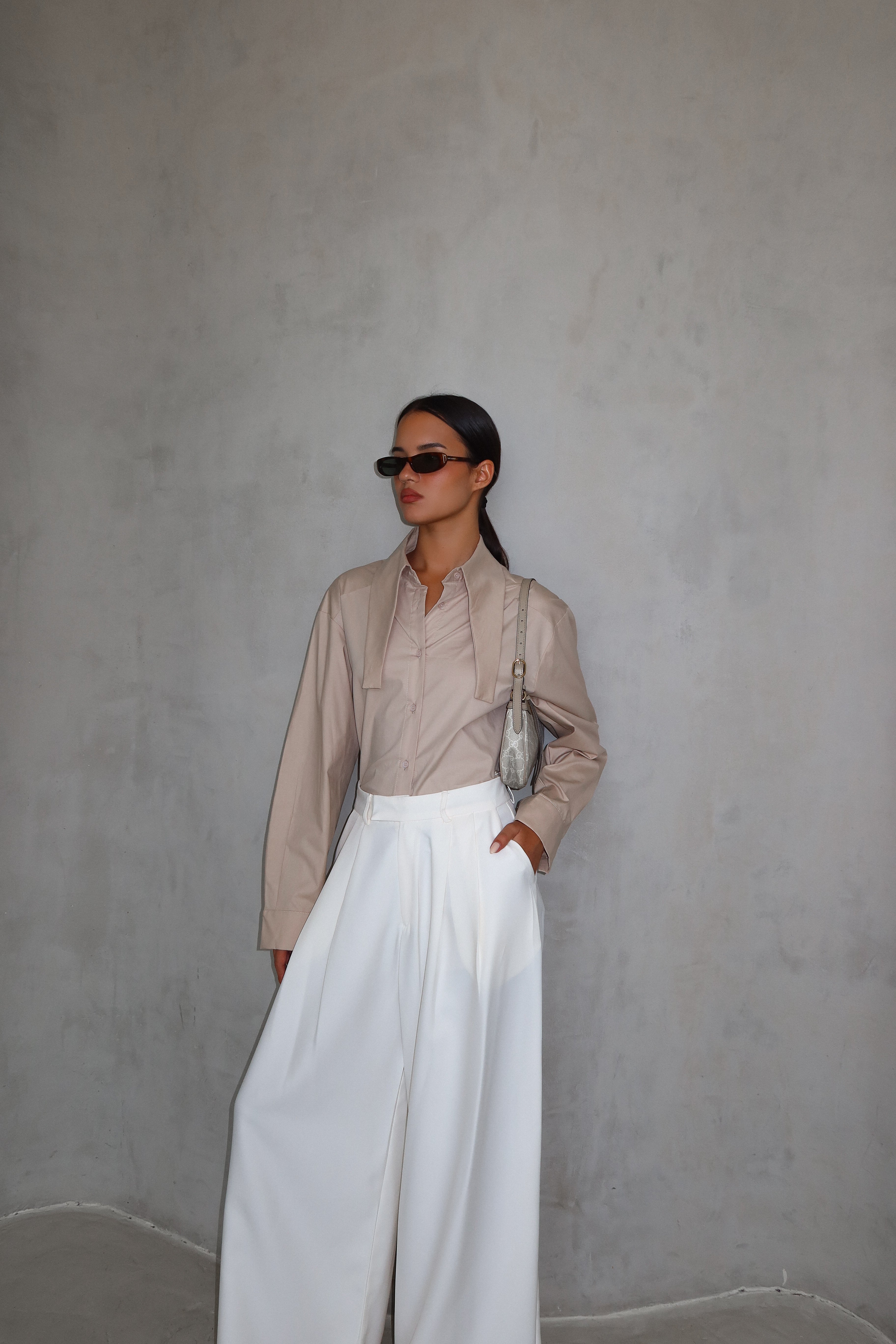 חולצת מרגורי-בז