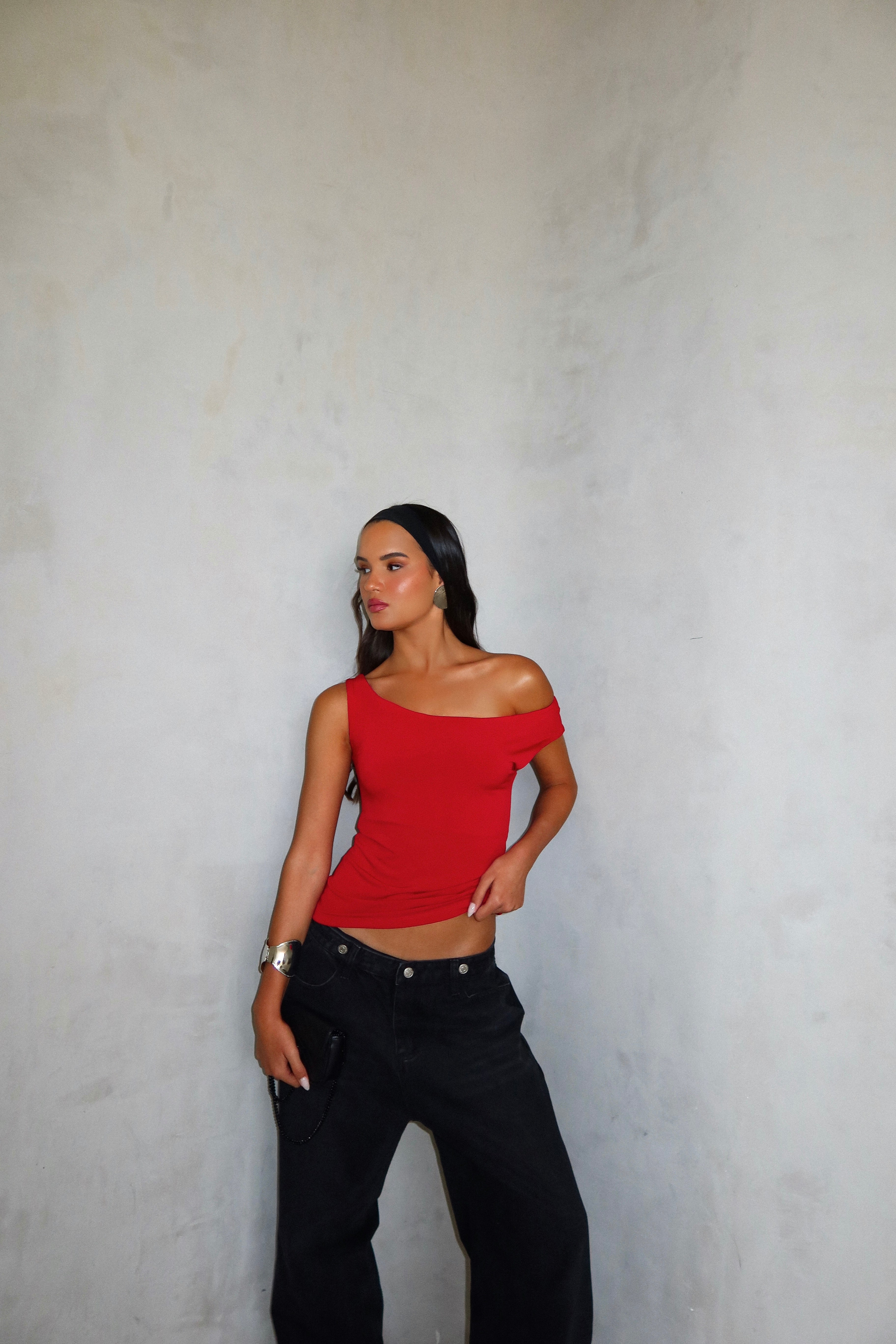 חולצת אנגייל - אדום