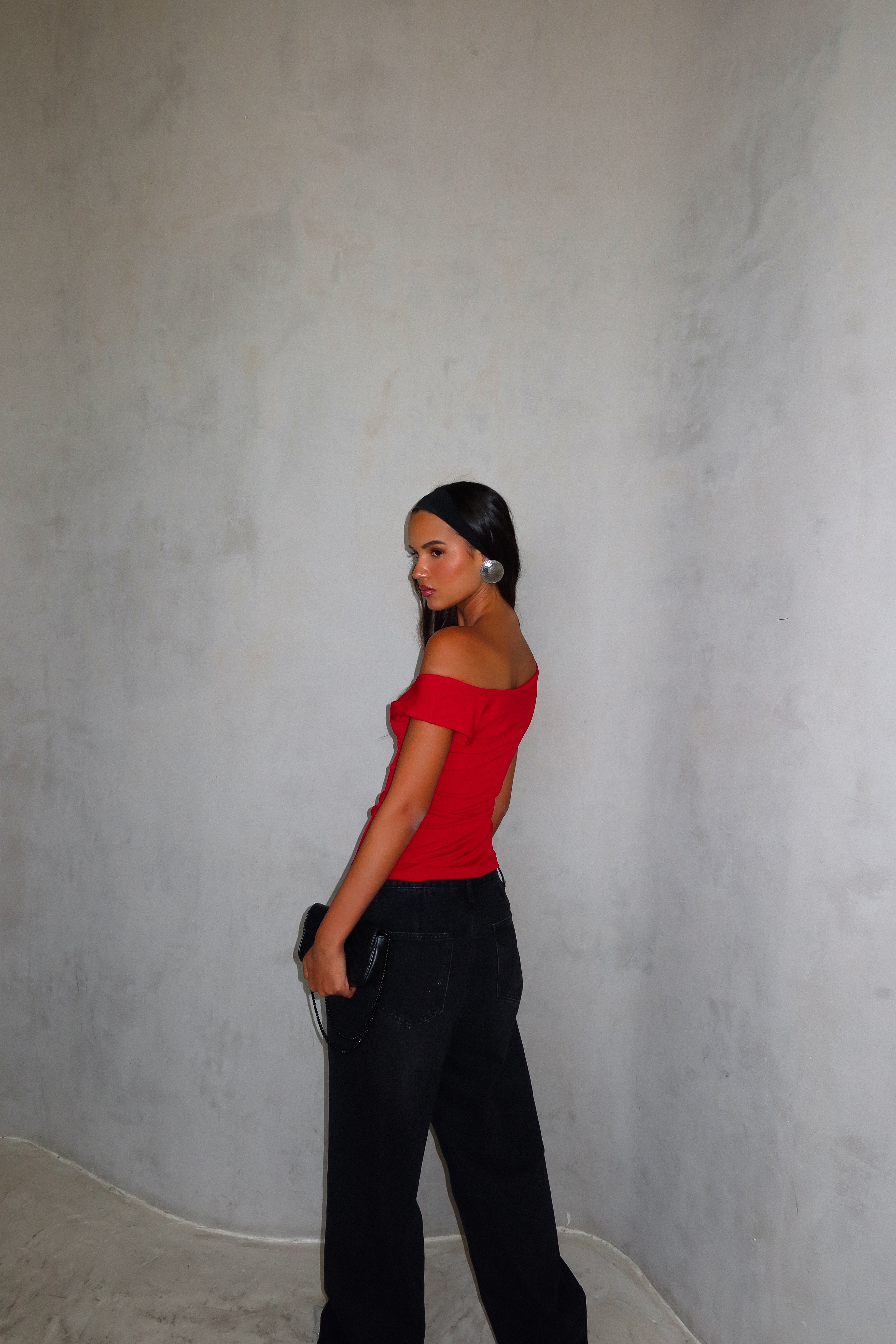 חולצת אנגייל - אדום