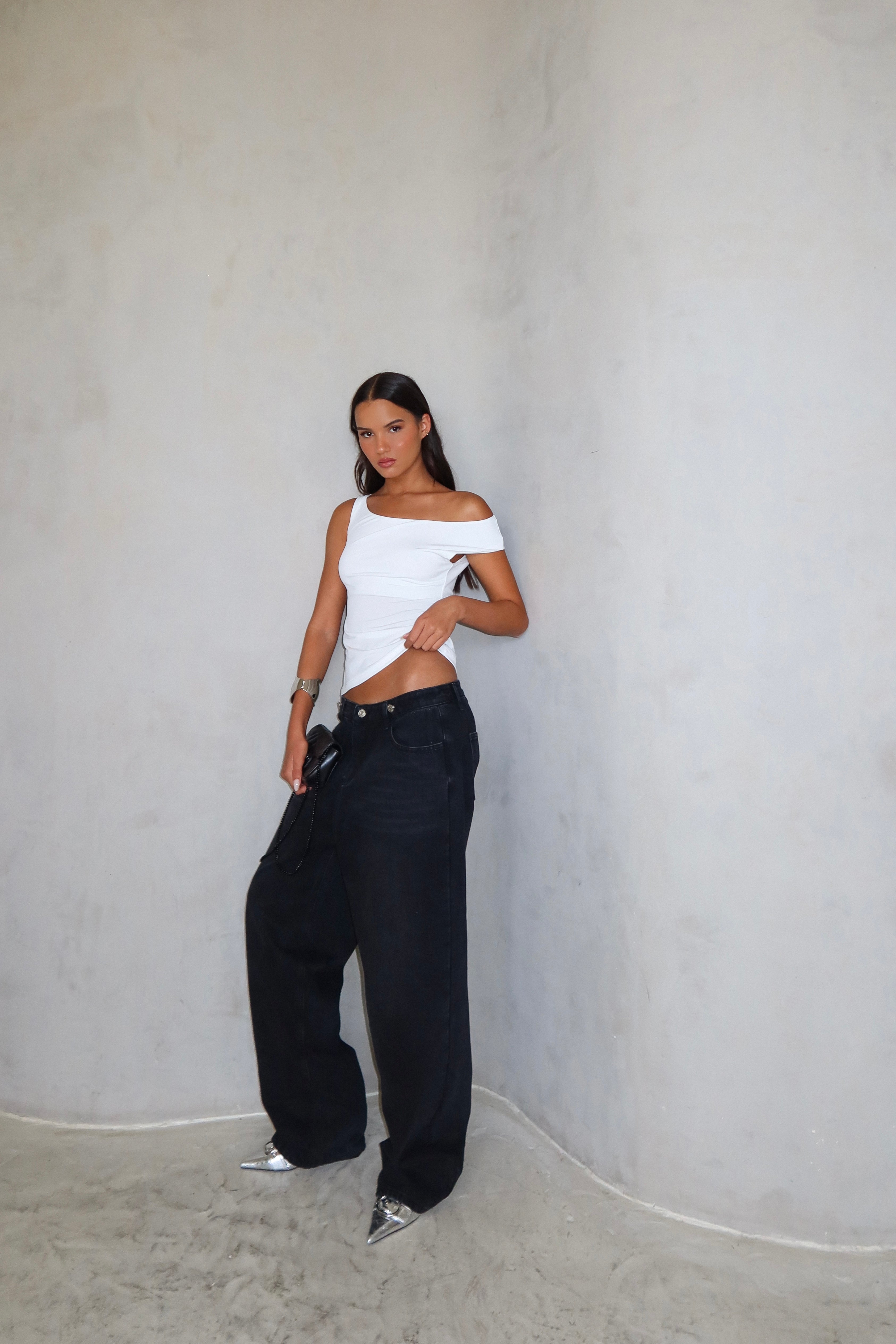 חולצת אנגייל - לבן