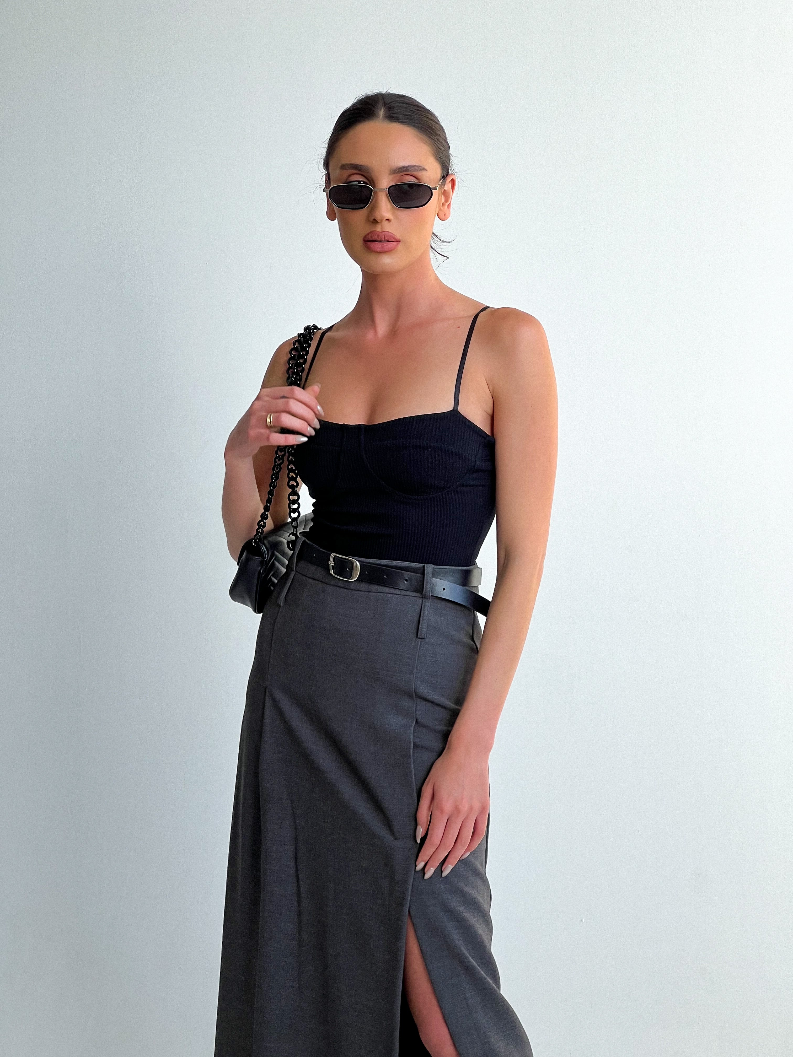 בגד גוף ספי-שחור