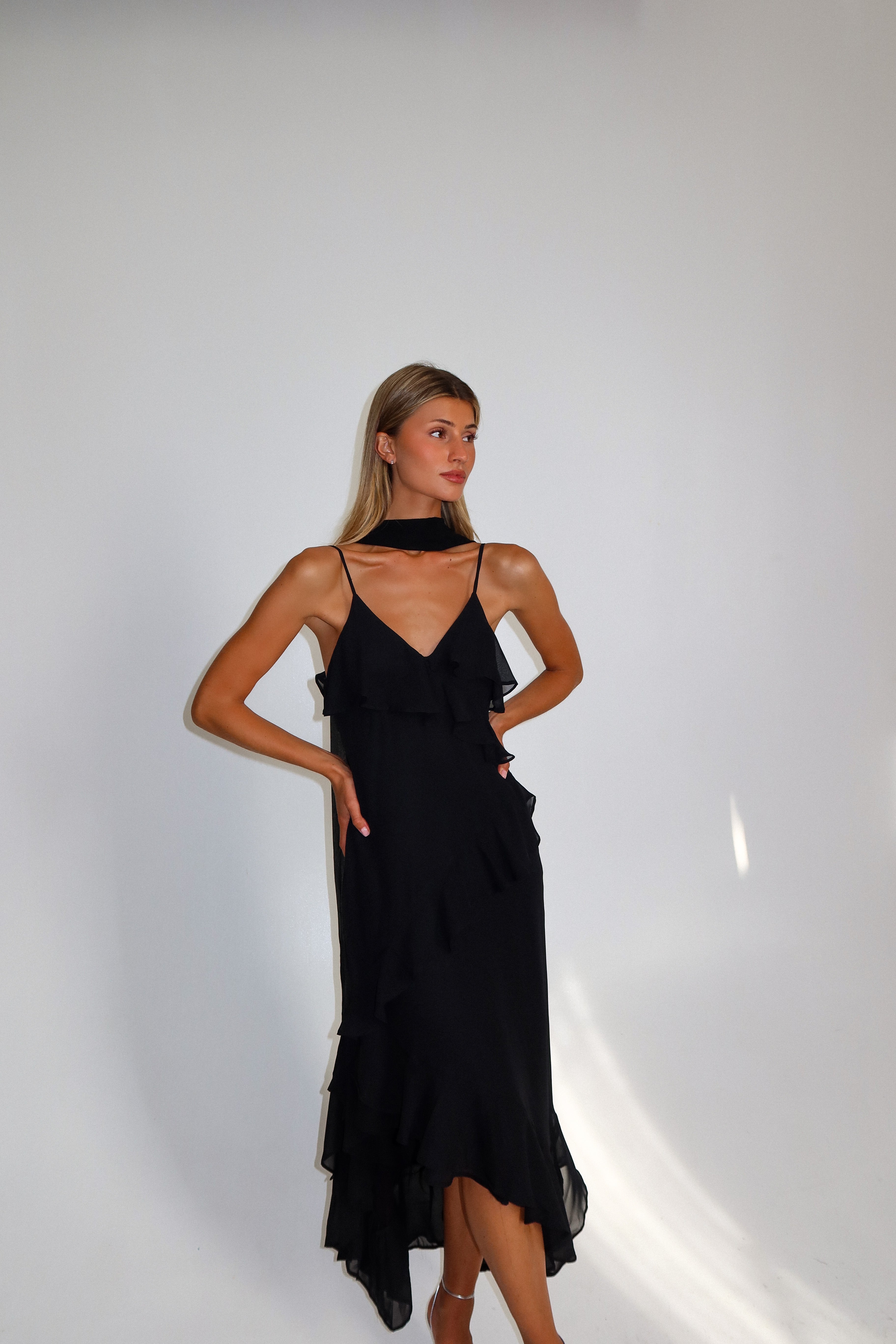 שמלת פלאם-שחור