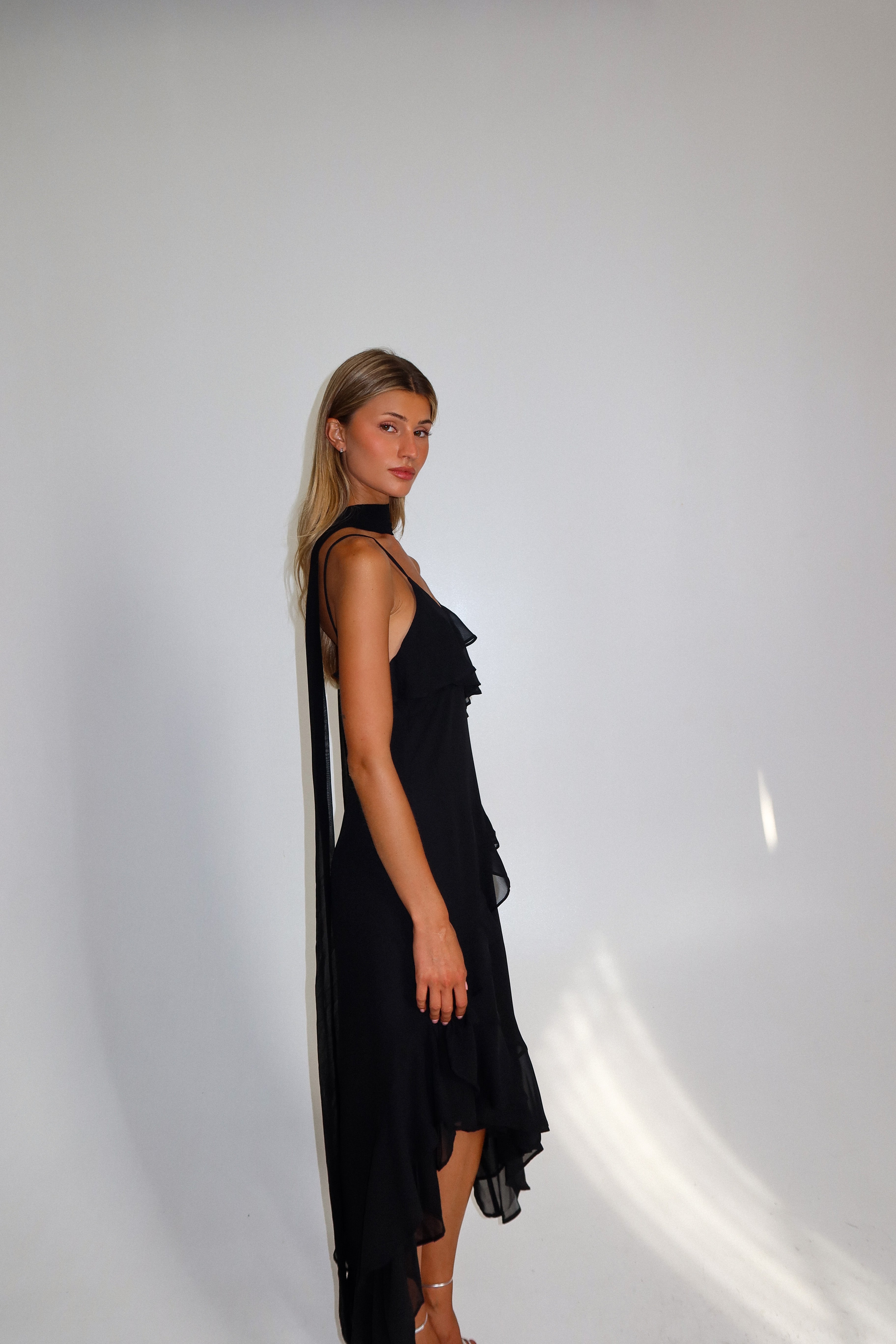 שמלת פלאם-שחור