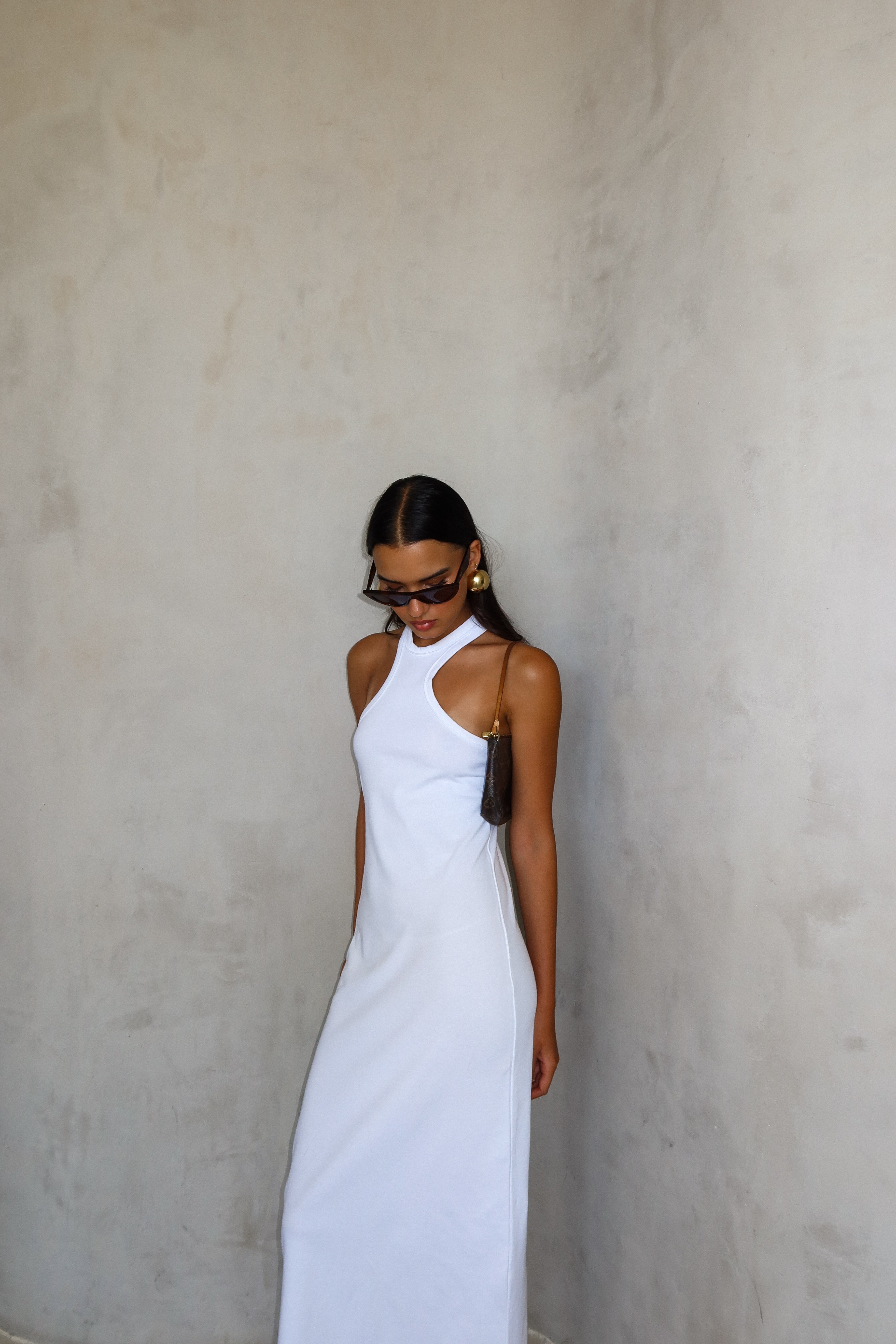 שמלת נינה - לבן