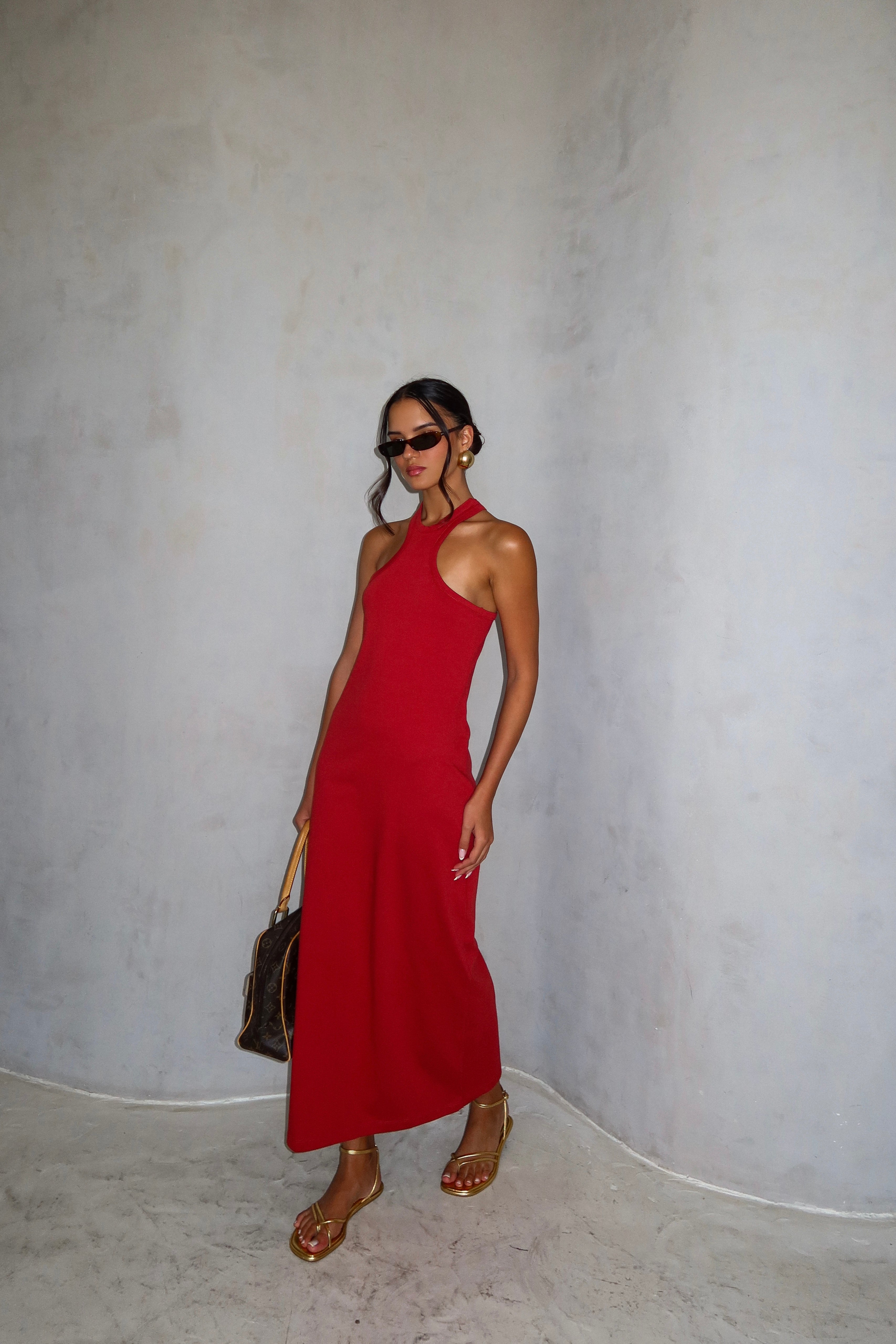 שמלת נינה - אדום