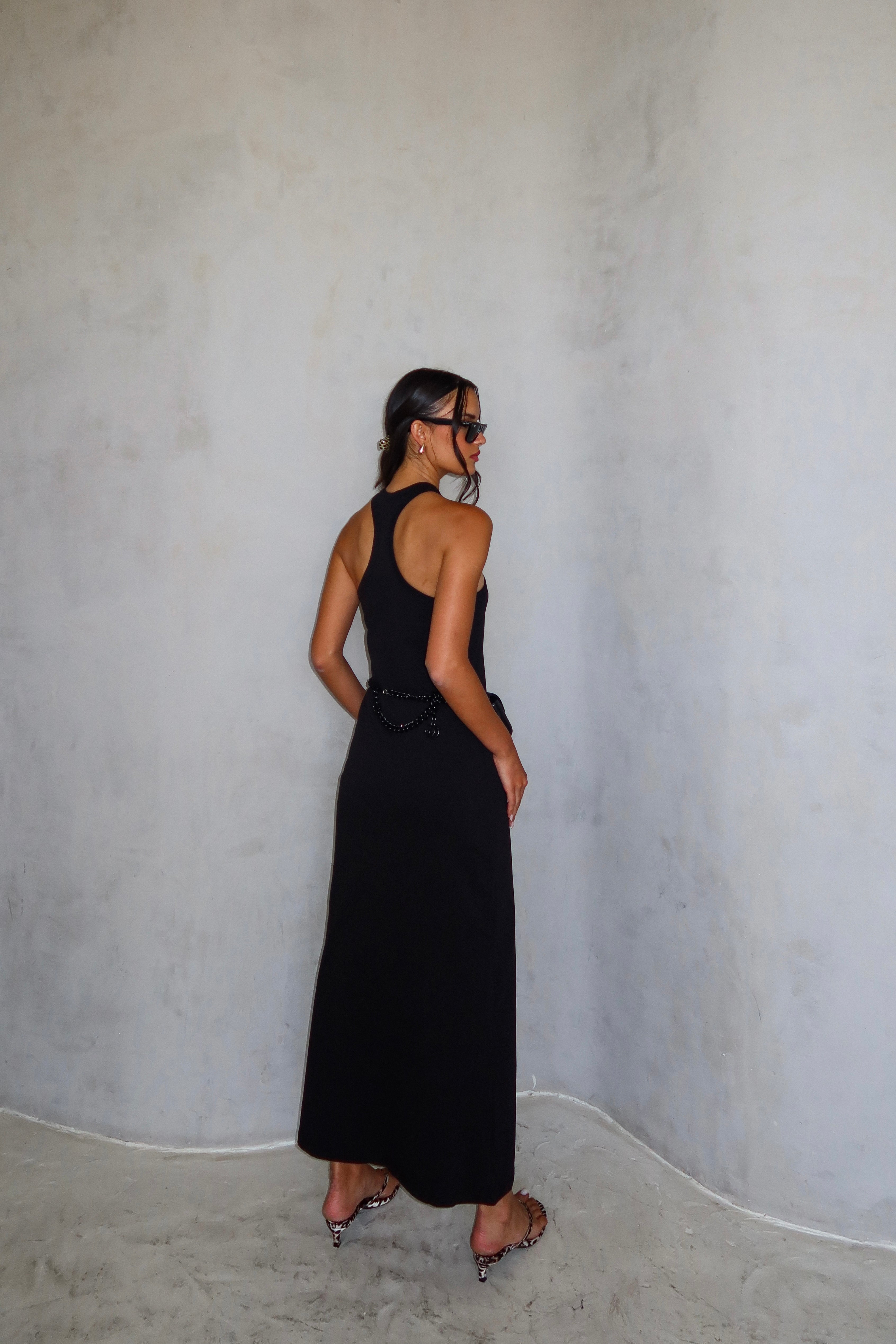 שמלת נינה - שחור