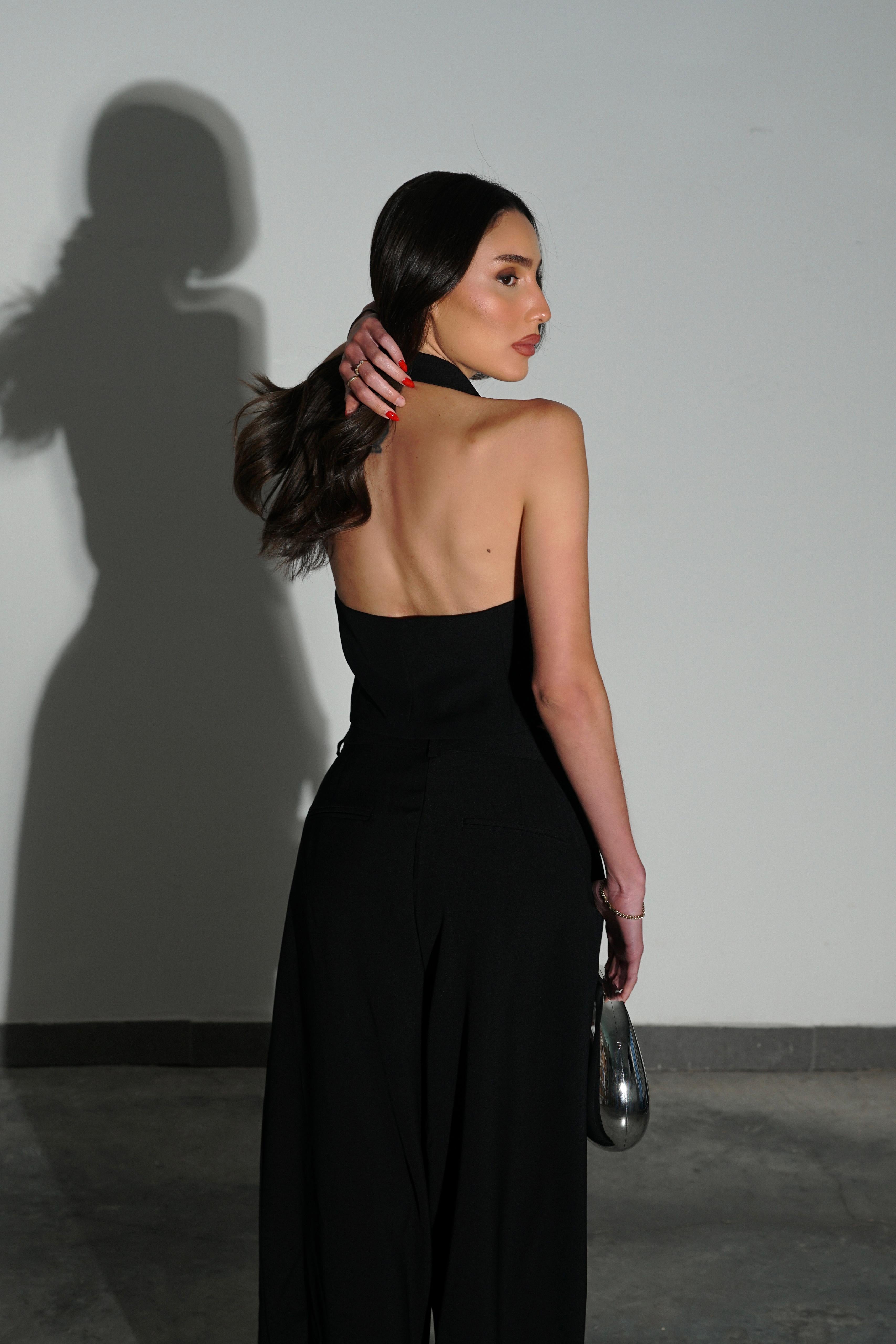 חליפת מוניקה-שחור