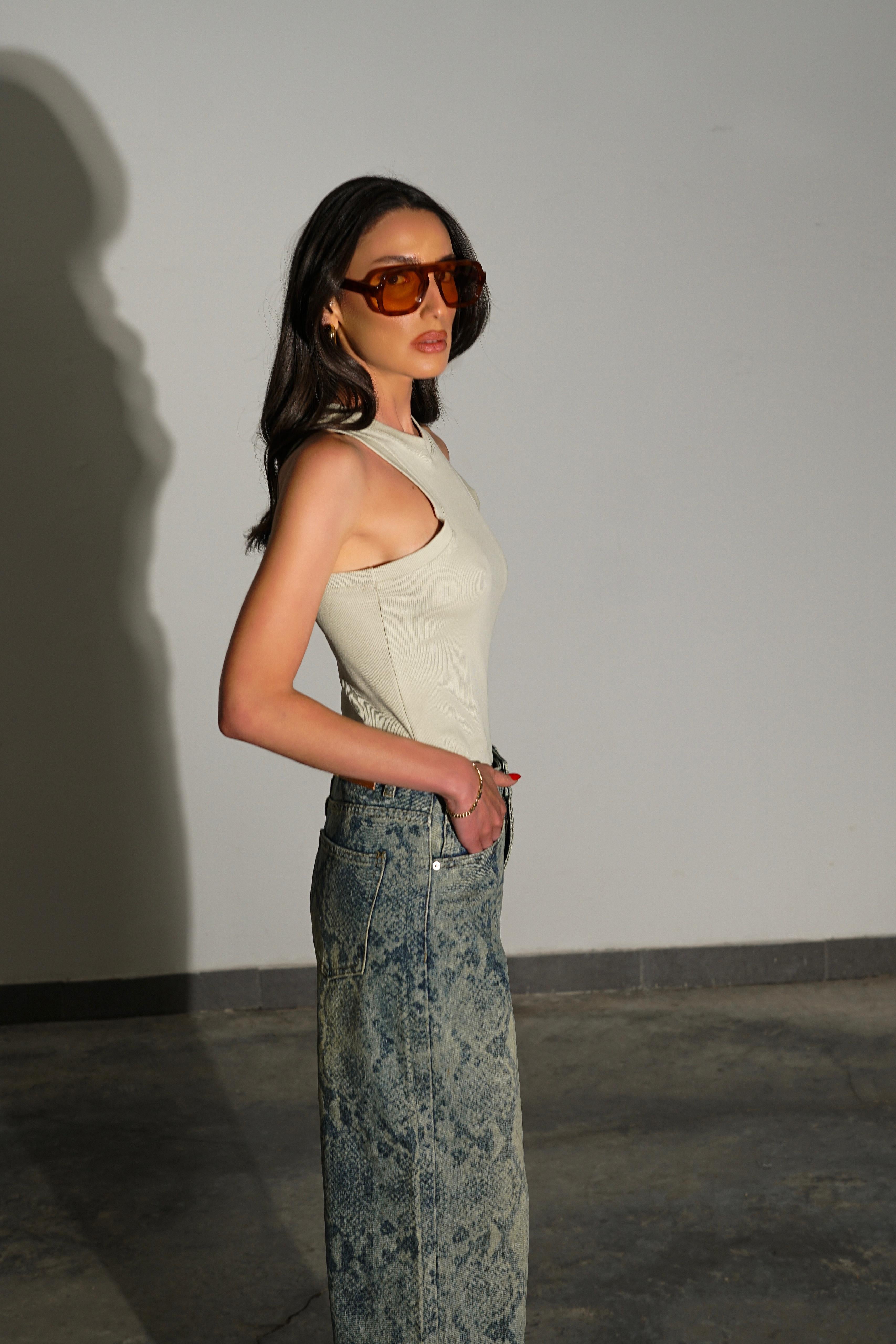 חולצת בייסיק רופול-אבן