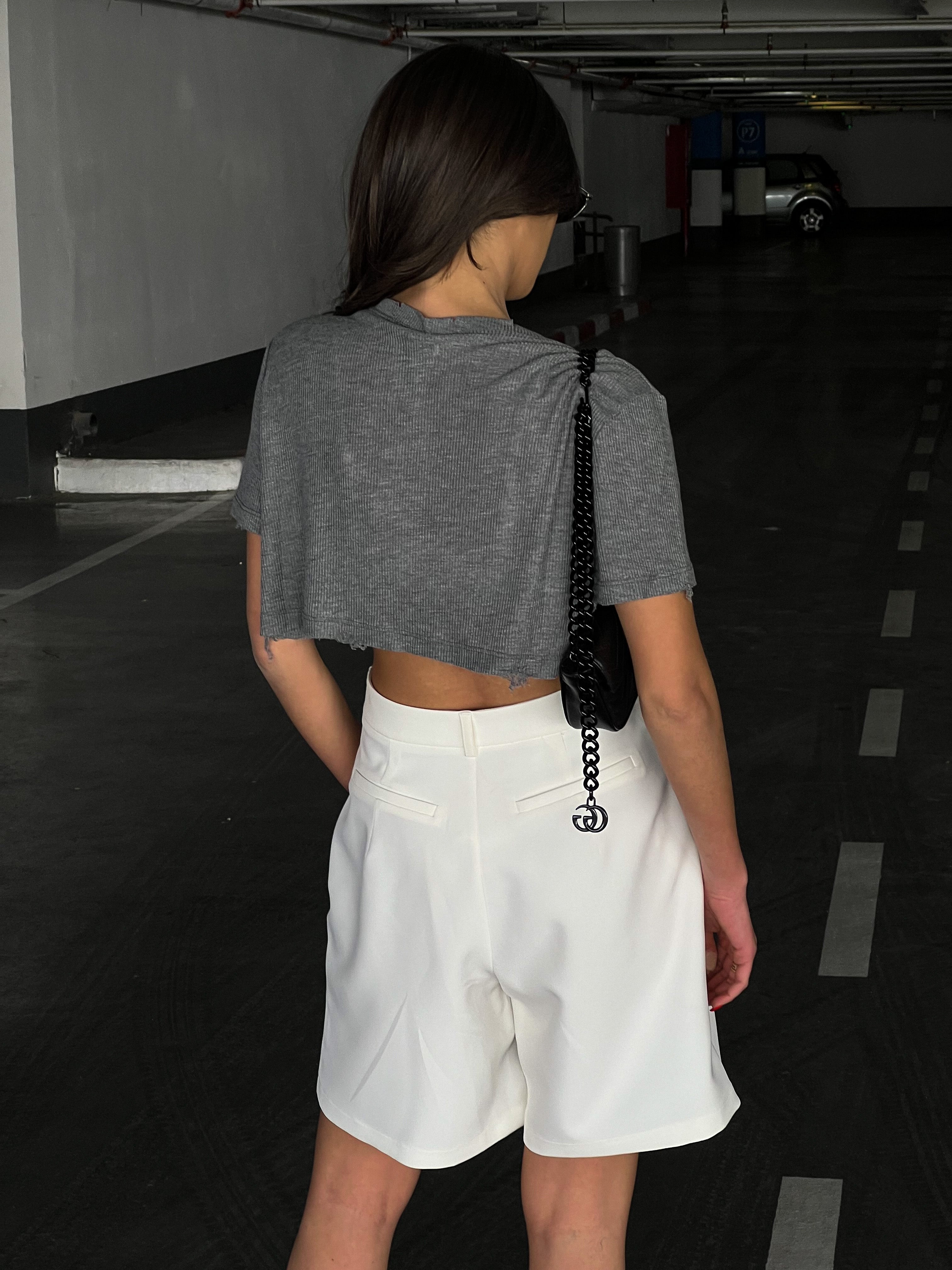 חולצת בייסיק 119-אפור